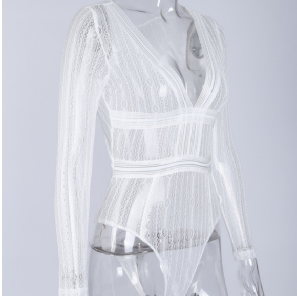 📸New Arrivals! Lace Bodysuit Lingerie - Picture 4 of 7